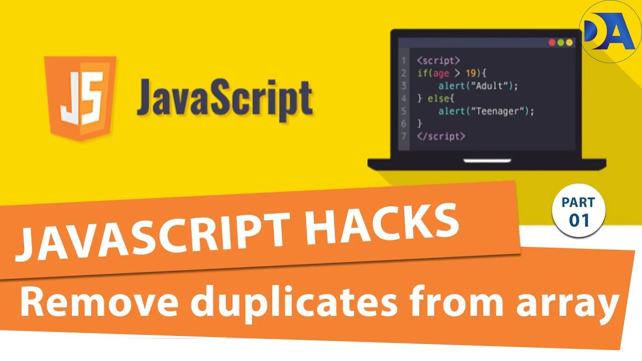 Remove Duplicates from JavaScript Array