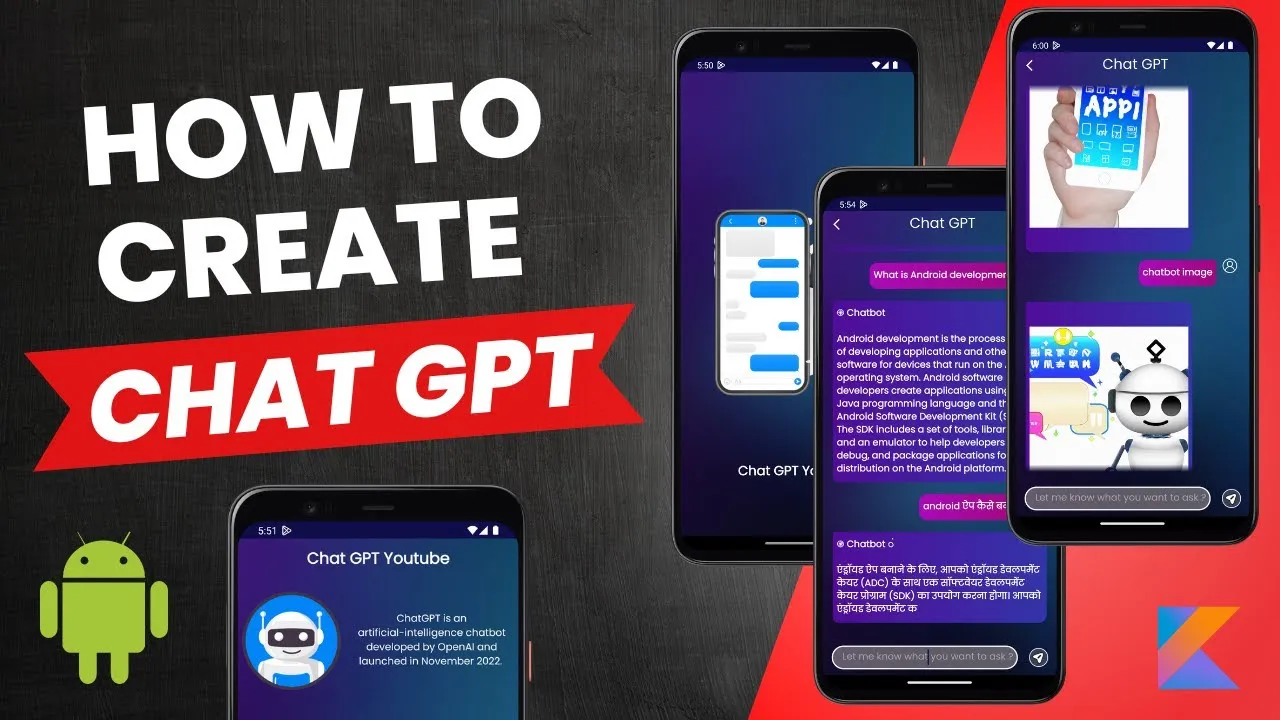 How to Develop Your Own ChatGPT in Android | ChatGPT Tutorial