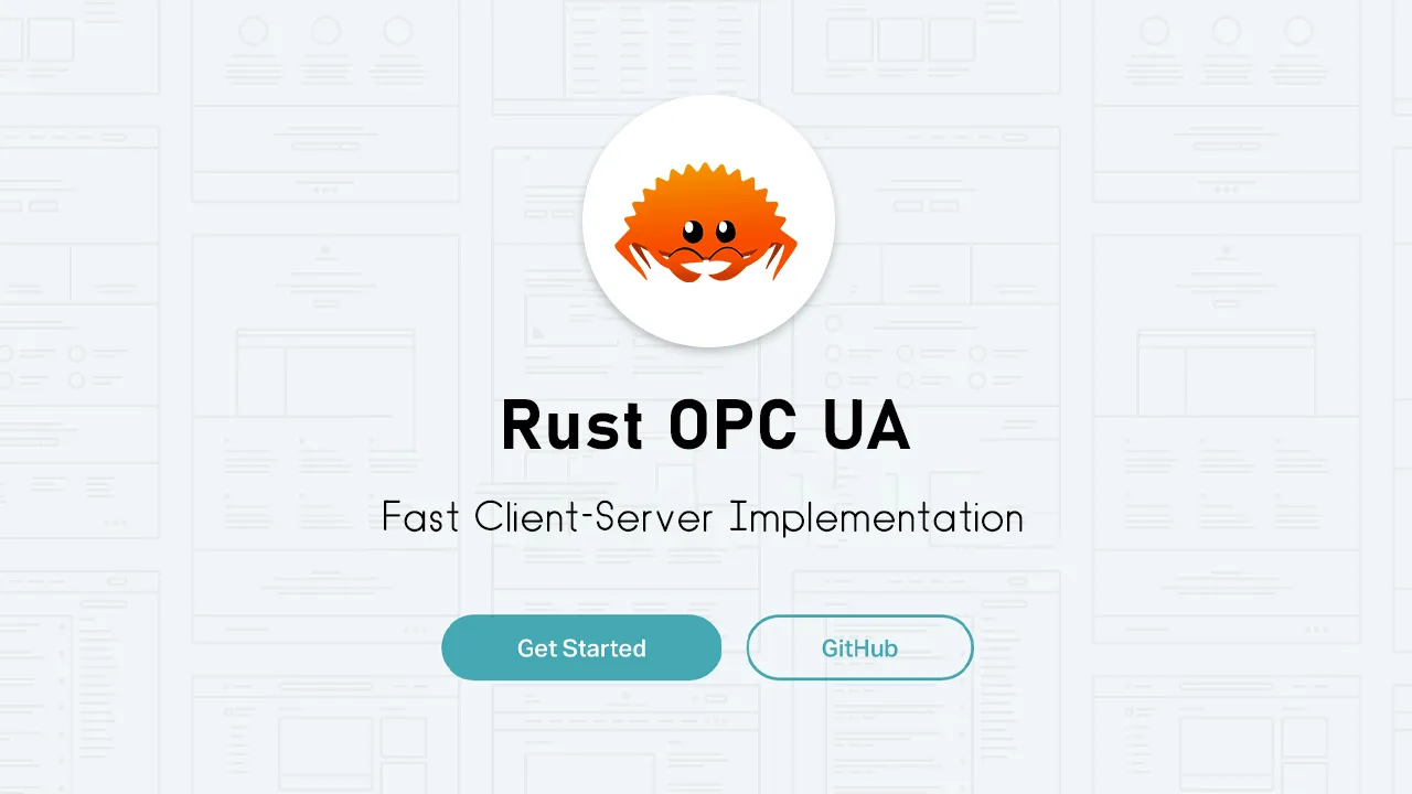 Rust OPC UA: Fast Client-Server Implementation