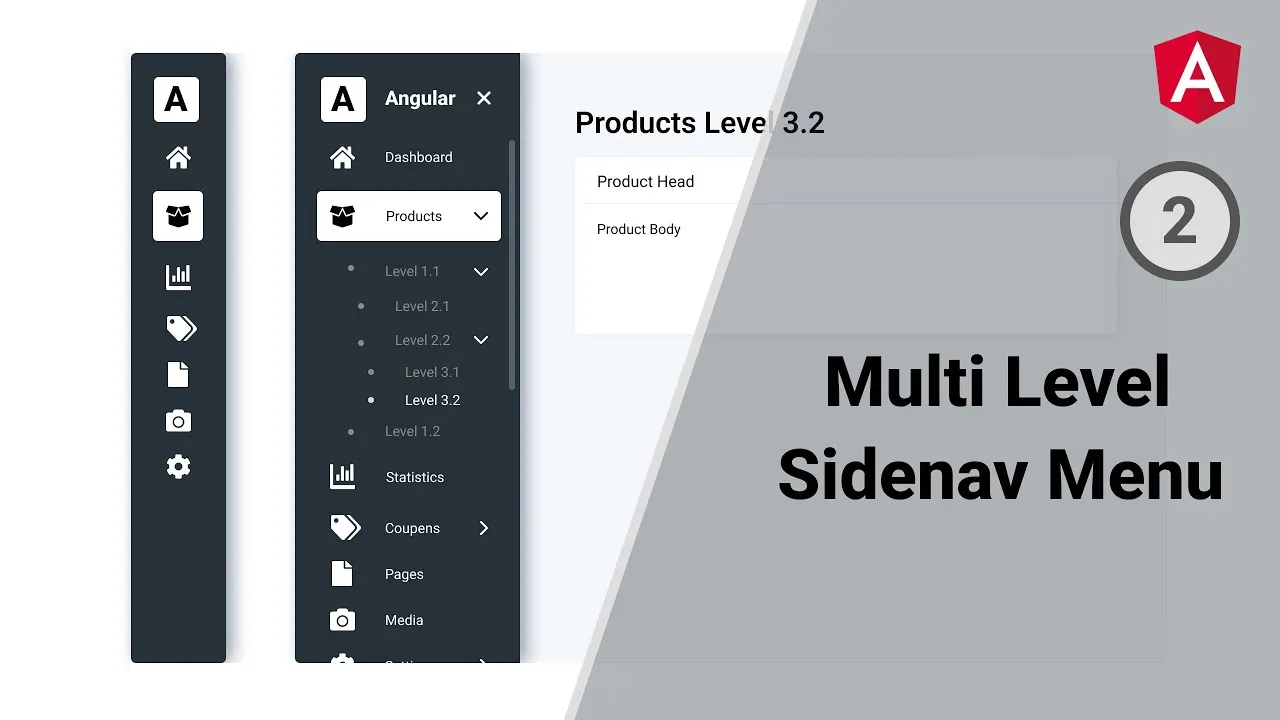 How to Add MultiLevel Menu to Sidenav with Angular