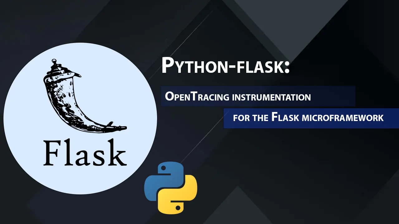 Pythonflask OpenTracing instrumentation for The Flask Microframework