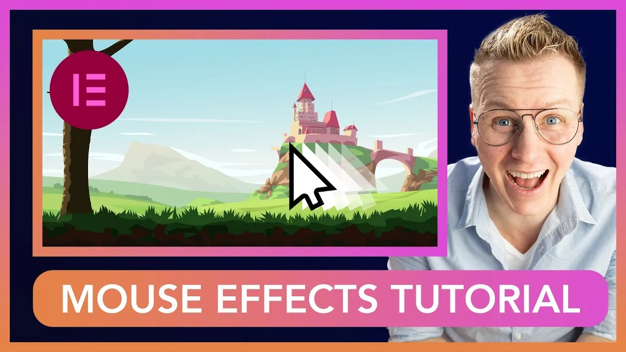 How to using The Mouse Effects Feature in Elementor
