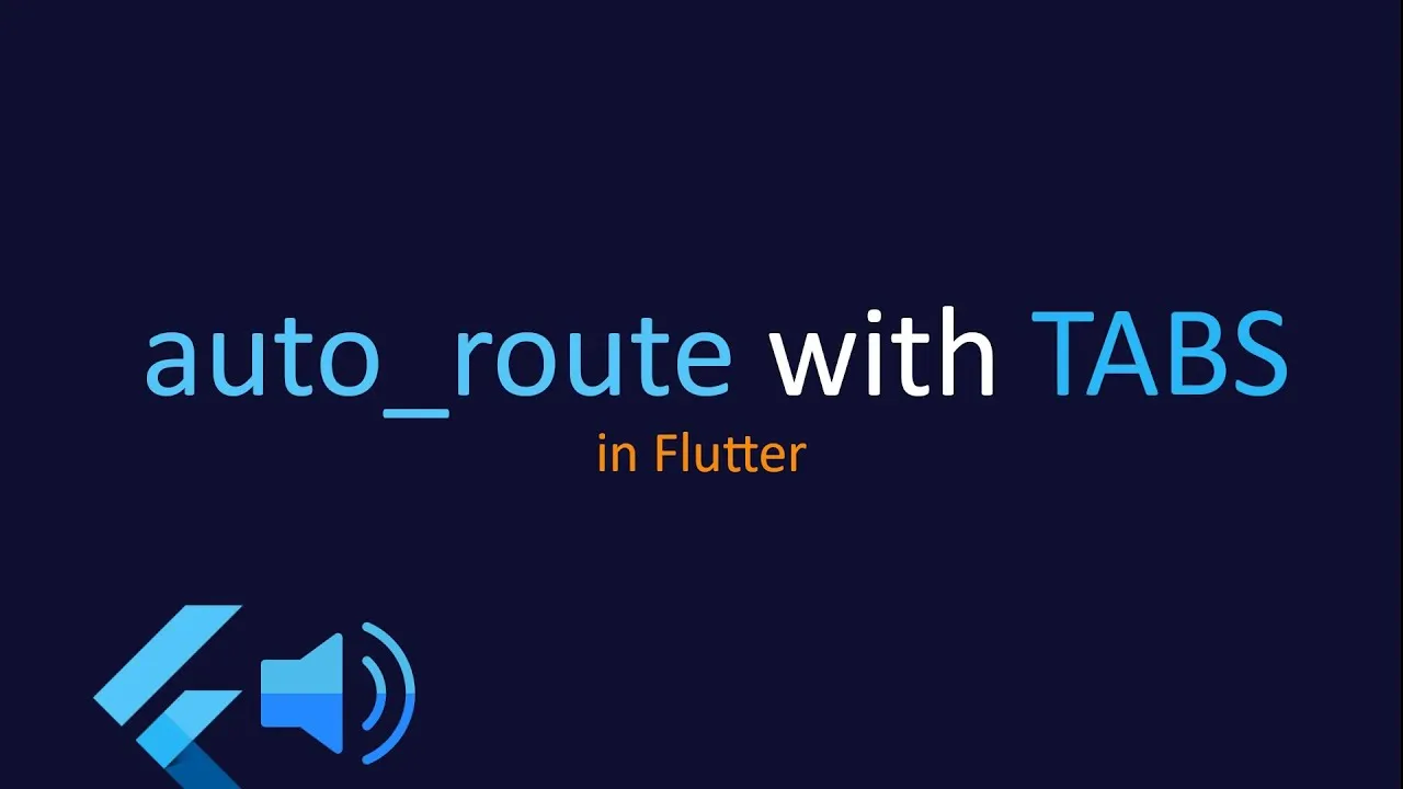 AutoRoute Is A Declarative Routing Solution For Flutter
