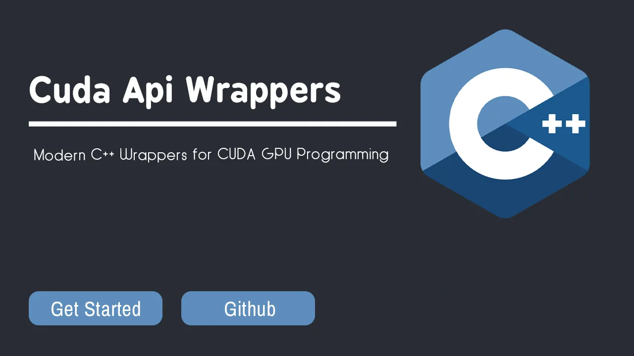 Cuda Api Wrappers: Modern C++ Wrappers for CUDA GPU Programming