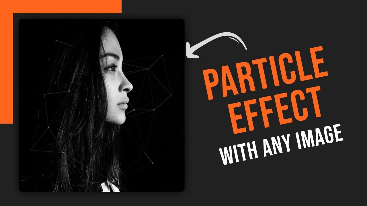 How to Create Particle Effect with any Image using Elementor