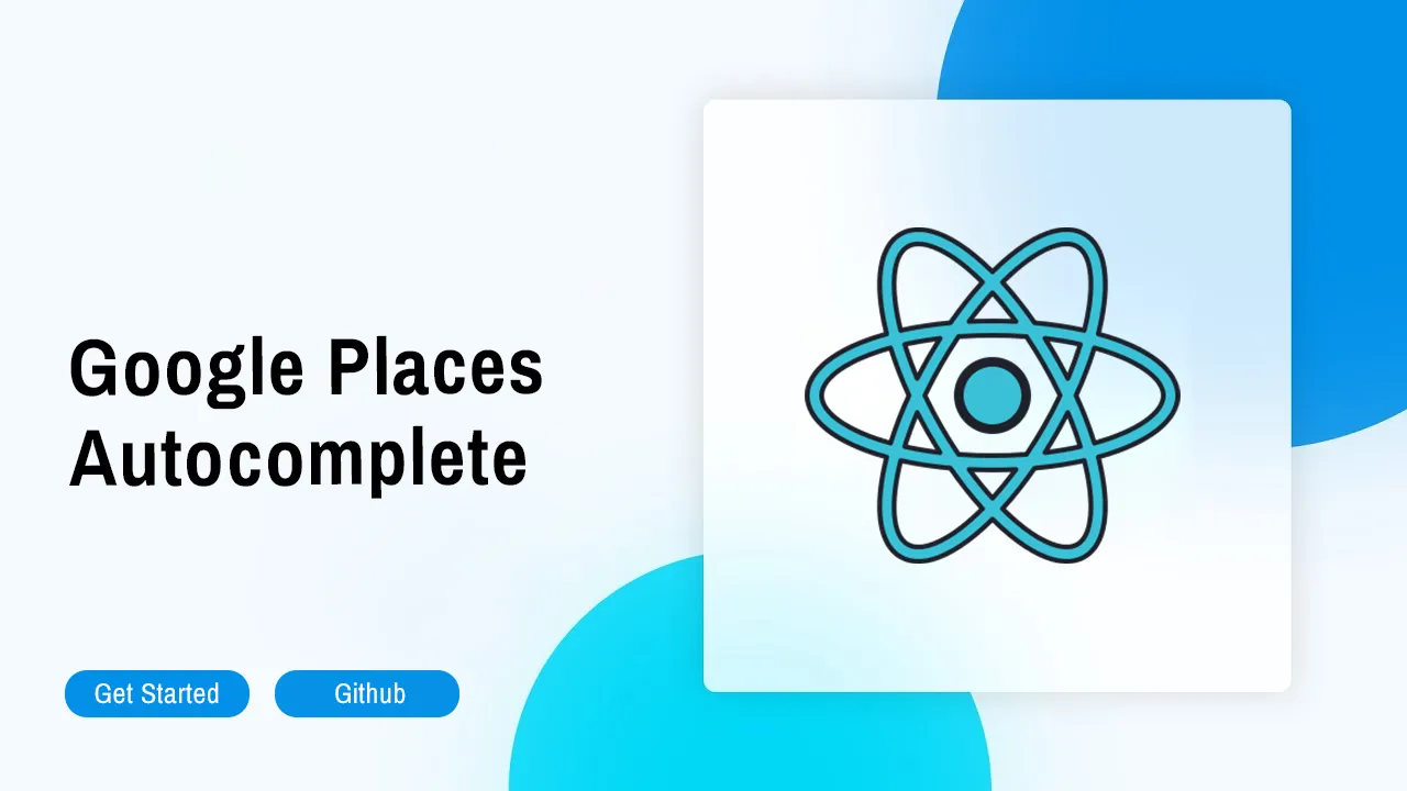 Google Places Autocomplete: Customizable React Native Component