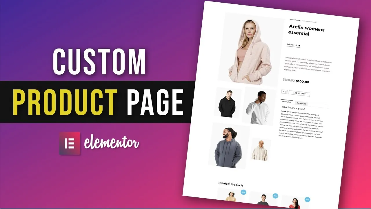 How to Customize Single Product Page in Wordpress and Elementor