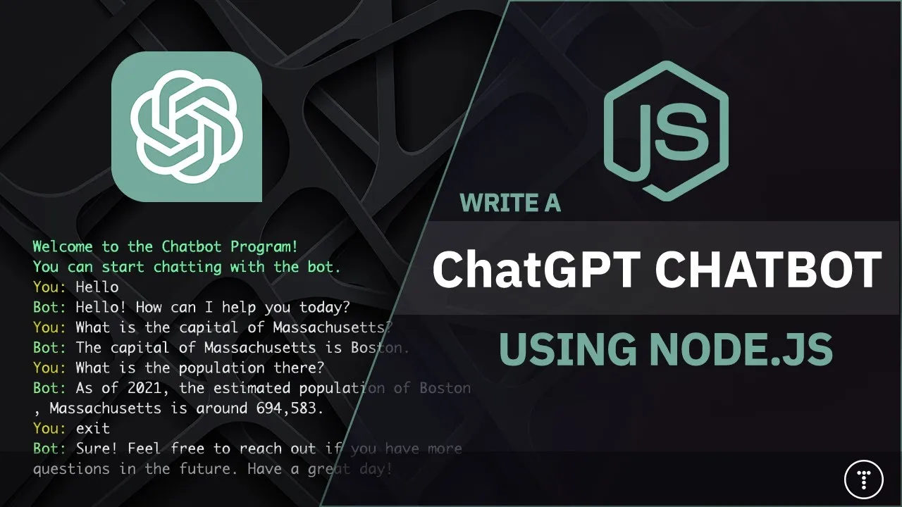 Build An Chatbot With Node.js And ChatGPT API