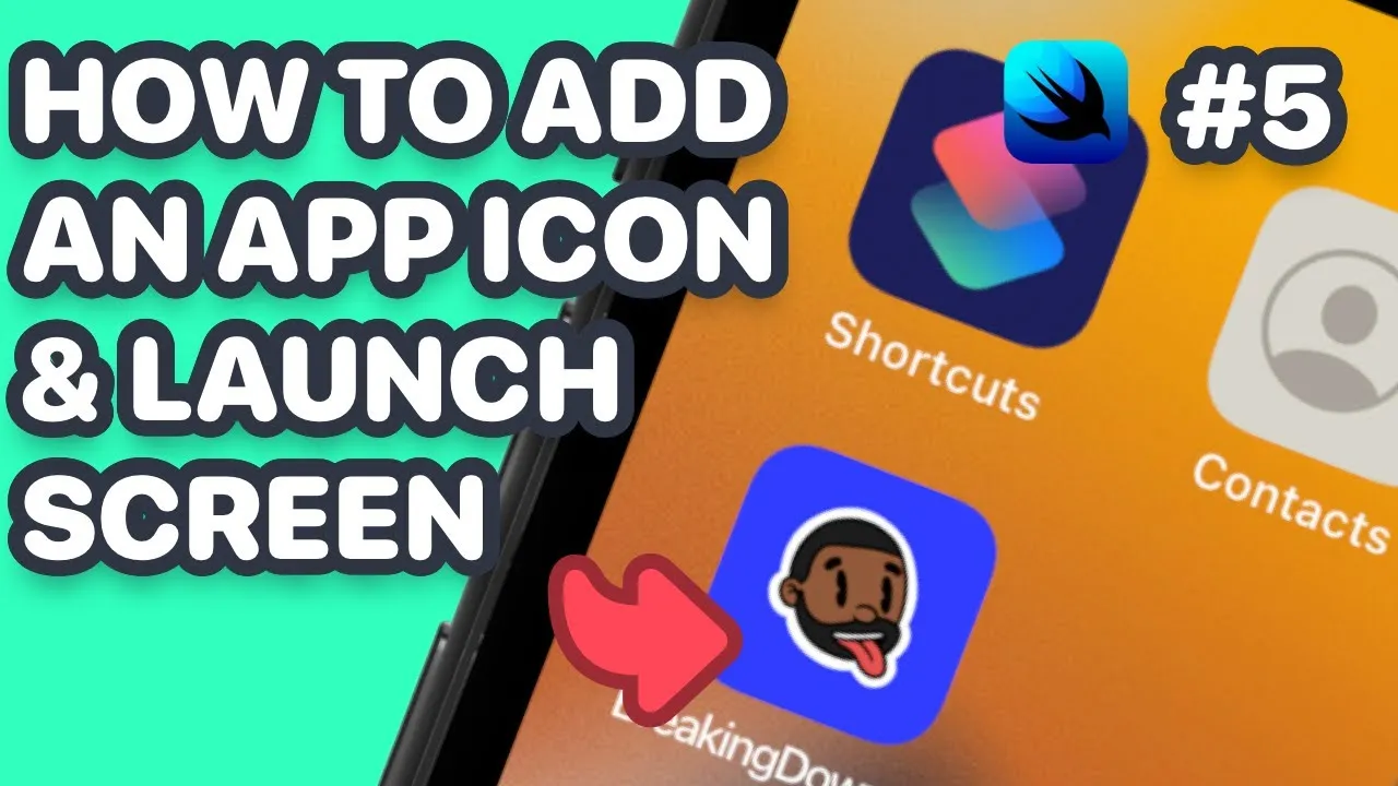 Add An App Icon and Launch Screen in Xcode