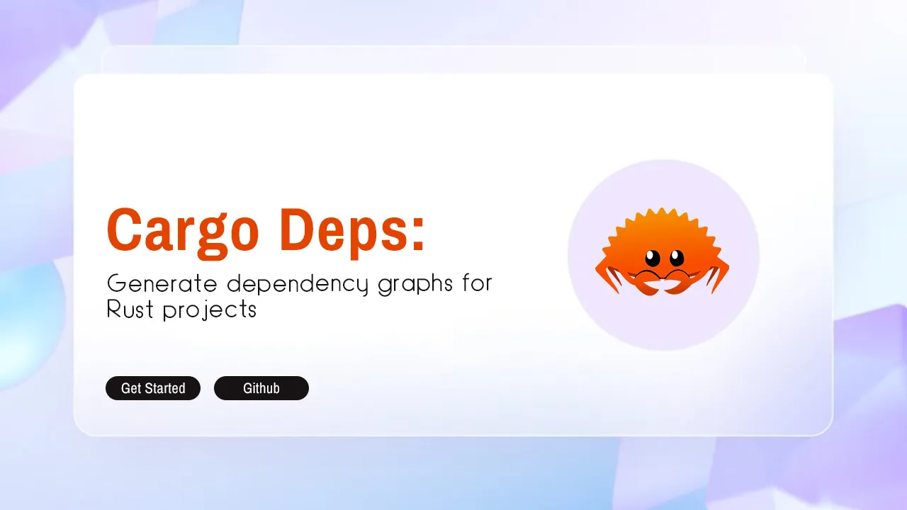 Cargo Deps: Generate dependency graphs for Rust projects