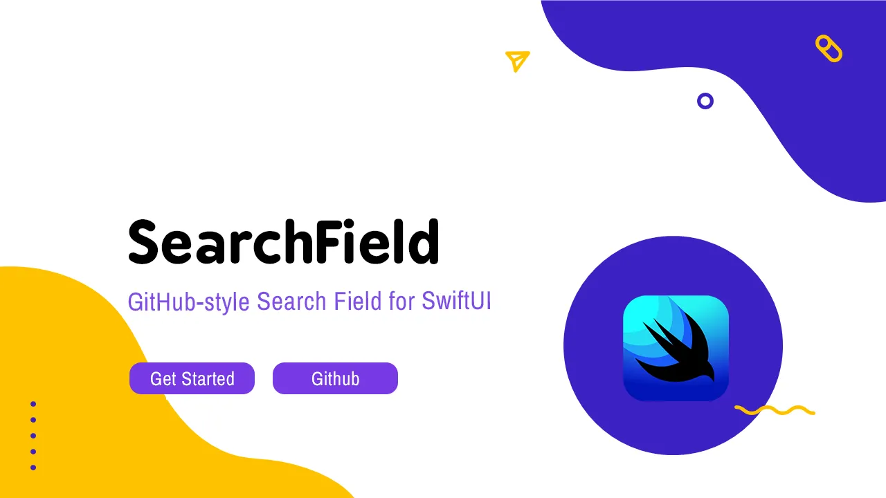 SearchField: GitHub-style Search Field for SwiftUI