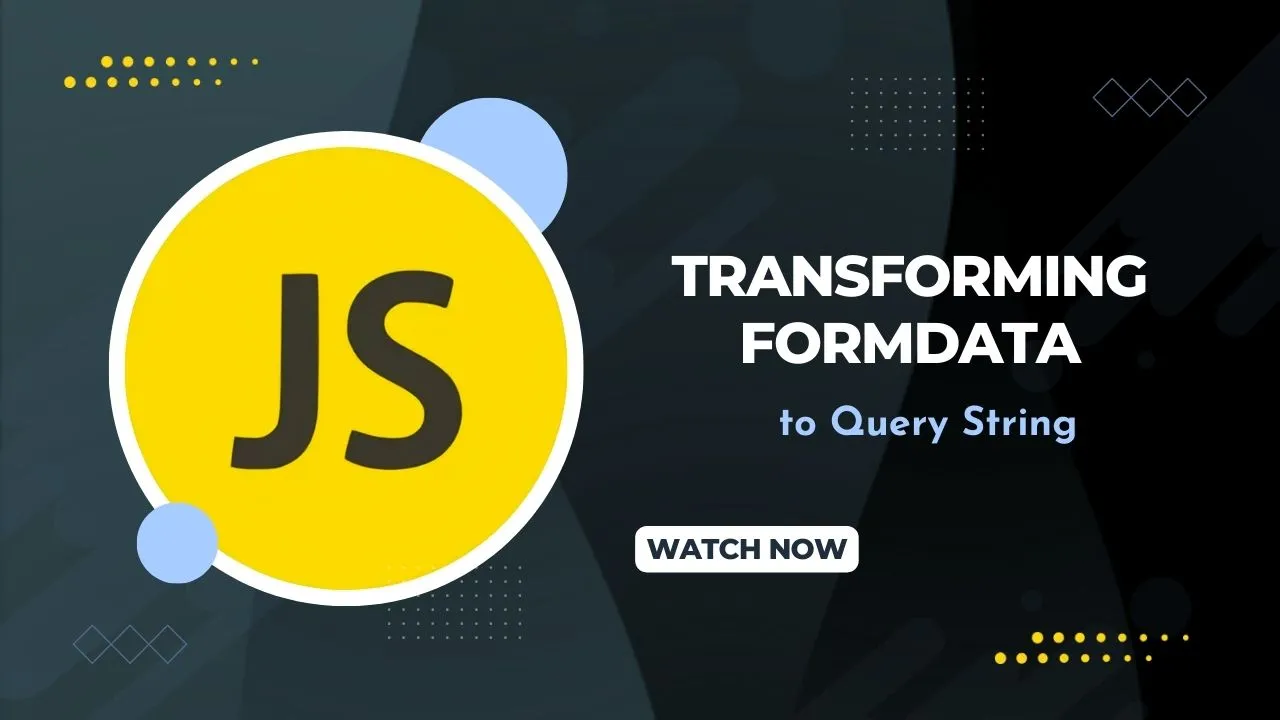 transforming-formdata-to-query-string-in-javascript