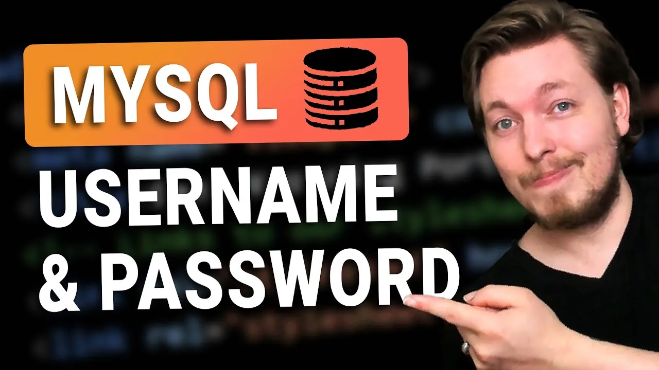 PHP Course for Beginners: Change Username & Password in MySQL Database