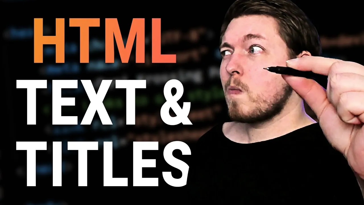 Learn HTML and CSS for Beginners: Titles and Paragraphs in HTML