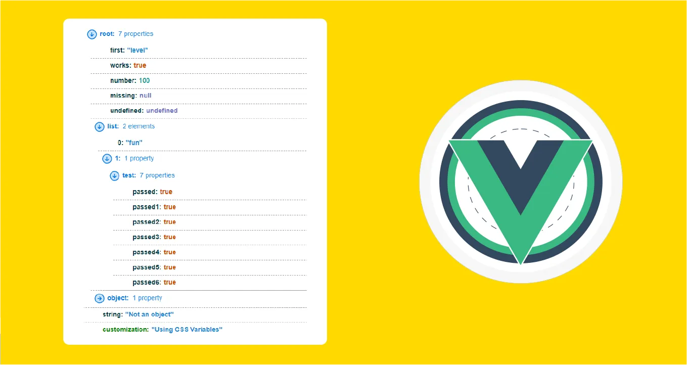 JSON Tree View with Collapsible Branches