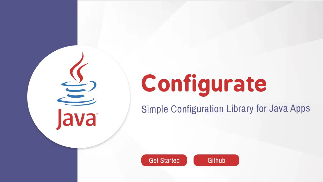 Configurate: Simple Configuration Library for Java Apps