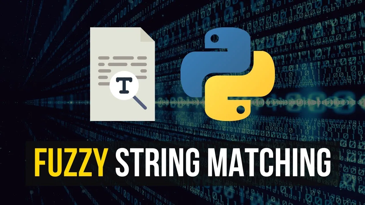 How to Implement Fuzzy String Matching in Python