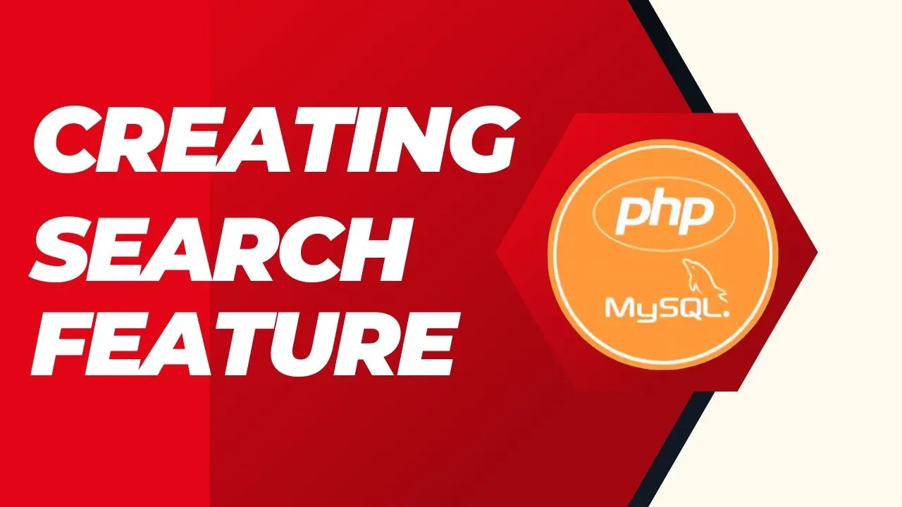 Creating a PHP MySQL Search Feature