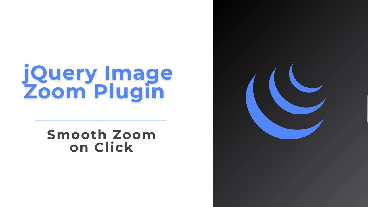 jQuery Image Zoom Plugin - Smooth Zoom on Click