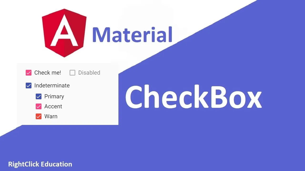 How to Use Angular Material Checkbox