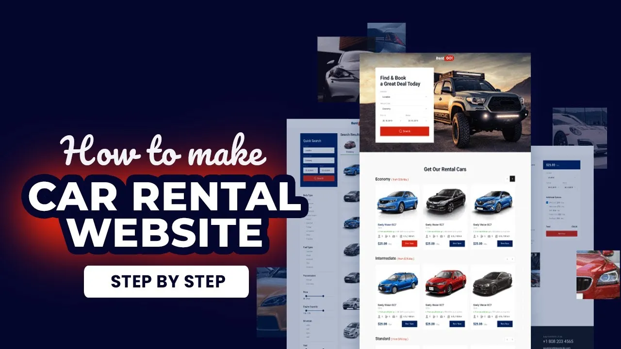 Make a Car Rental Website with Wordpress