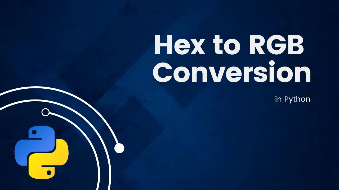 Hex to RGB Conversion in Python