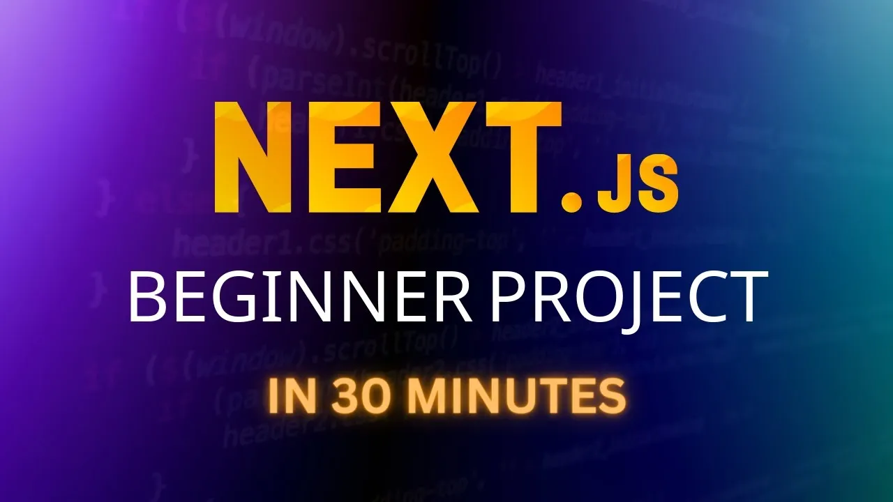 Learn Next.js 13 With This Easy Project