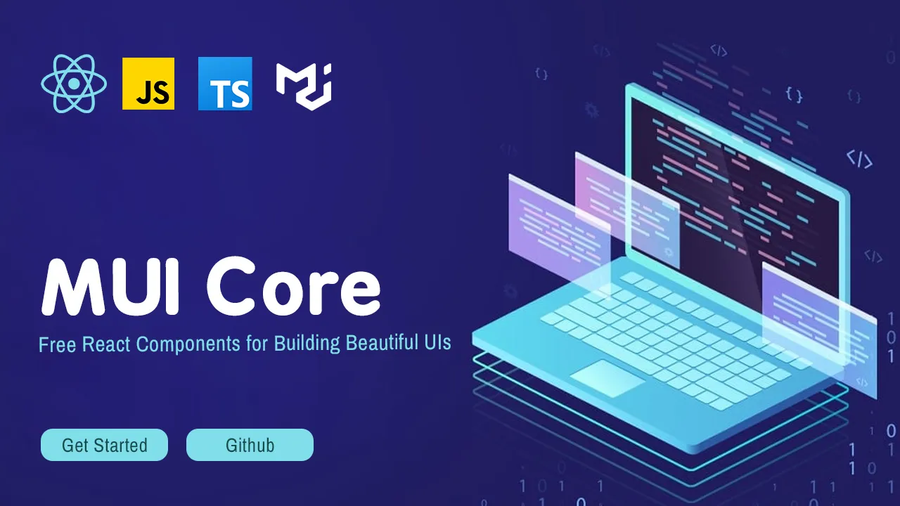 MUI Core: Free React Components for Building Beautiful UIs