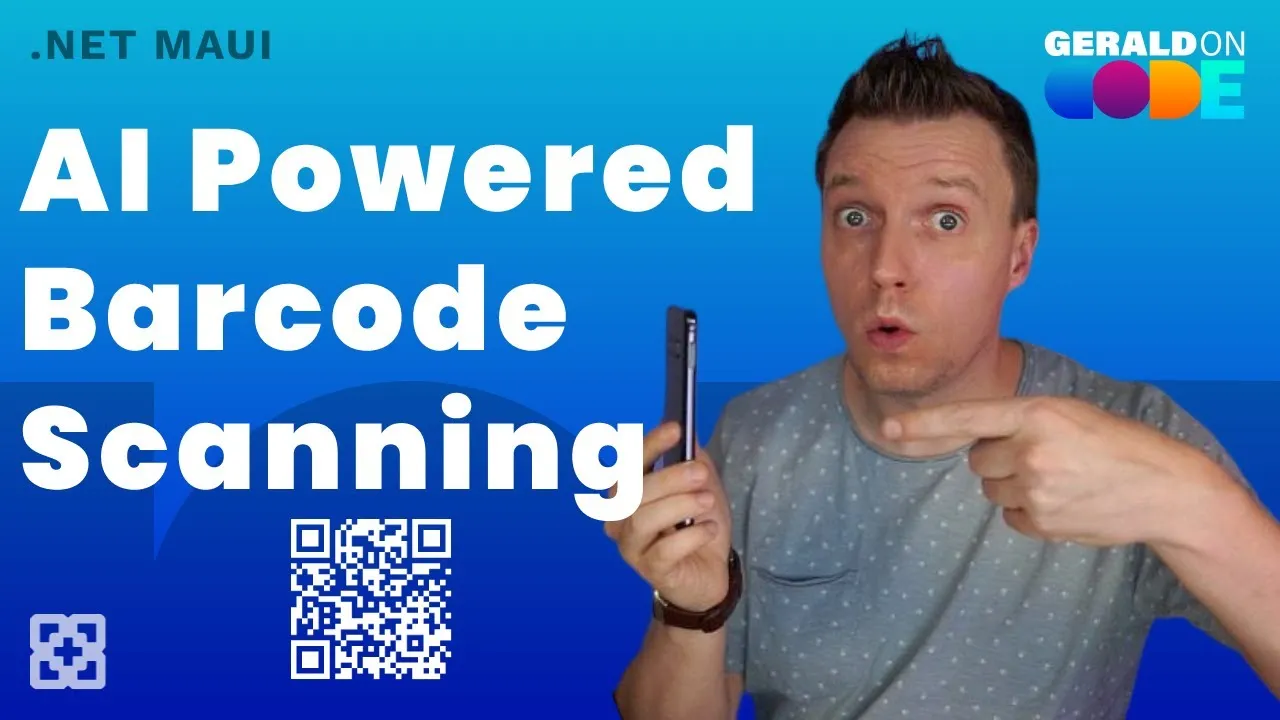 Barcode scanning in .NET MAUI with Google Vision and ML Kit