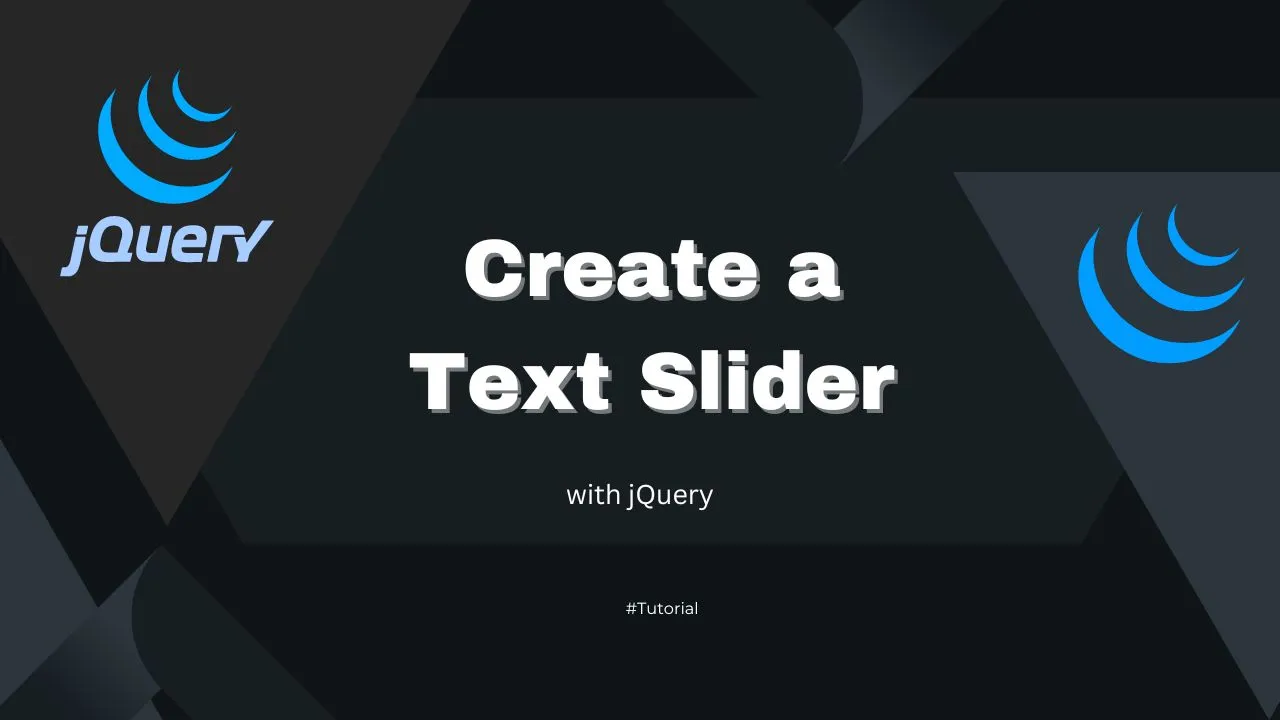 How to Create a Text Slider with jQuery