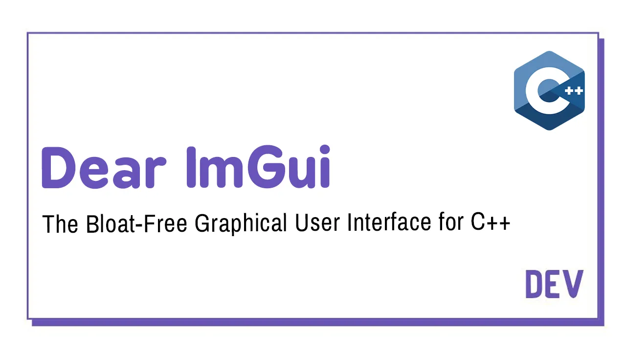 GitHub - ocornut/imgui: Dear ImGui: Bloat-free Graphical User interface for  C++ with minimal dependencies