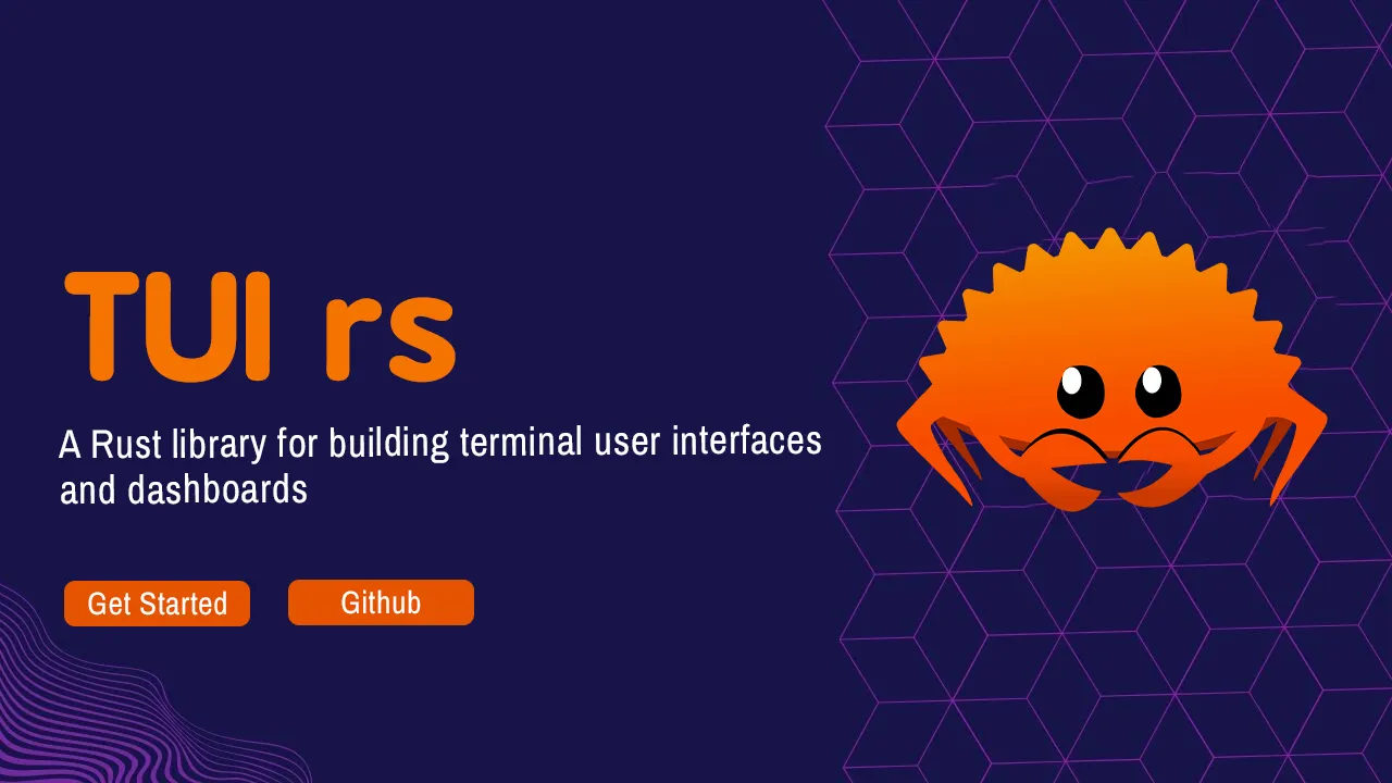 A Rust library for building terminal user interfaces and dashboards