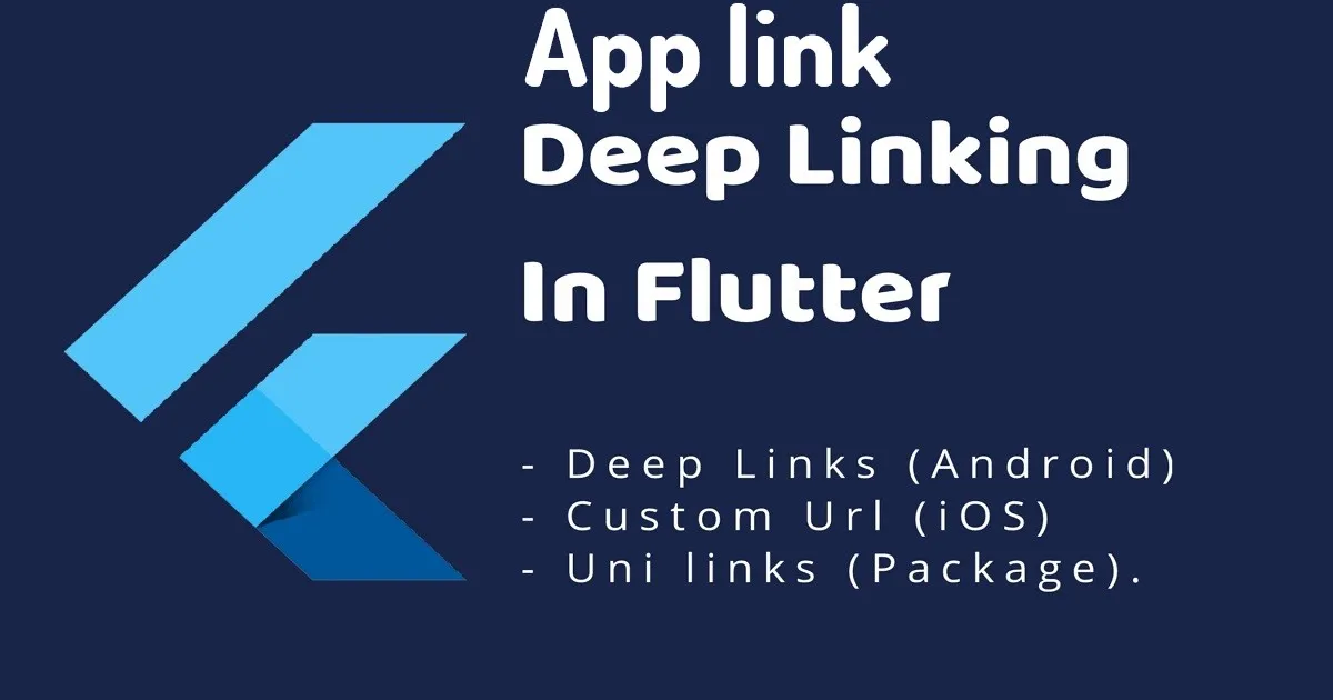 Deep Link, IOs Universal Links, Custom URL Schemes Handler for Flutter