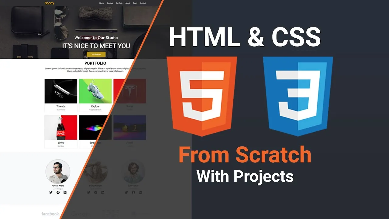 Learn HTML And CSS From Scratch: A Beginner's Guide