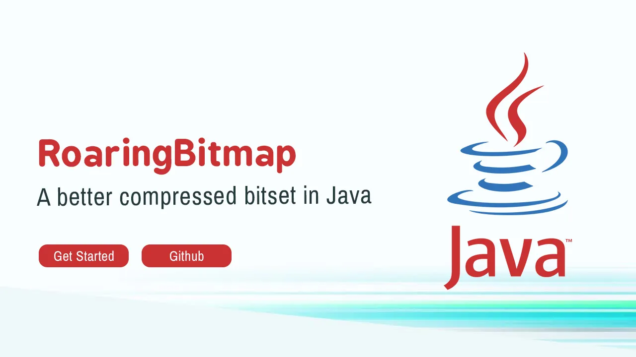RoaringBitmap: High-performance, compressed bitset library for Java