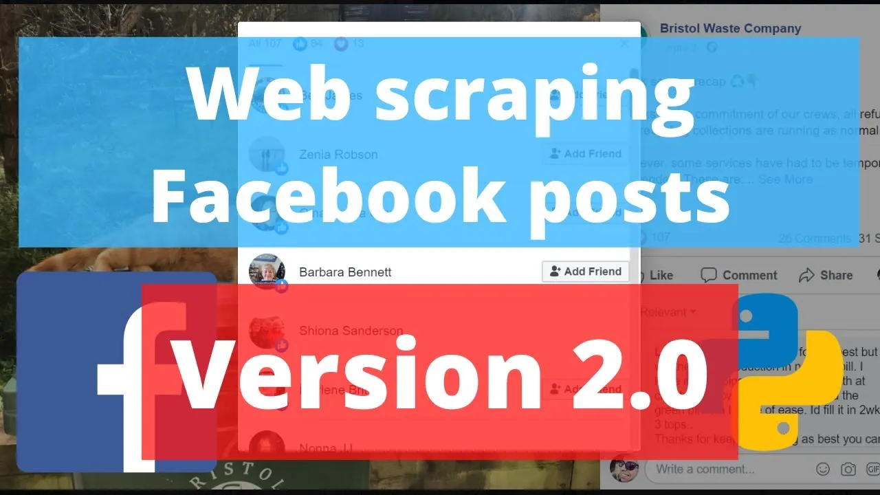 Web Scrape Facebook Content Using BeautifulSoup and Requests in Python