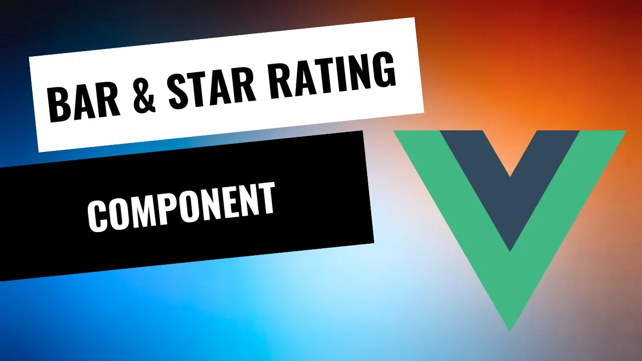 Vue.js Bar and Star Rating Component