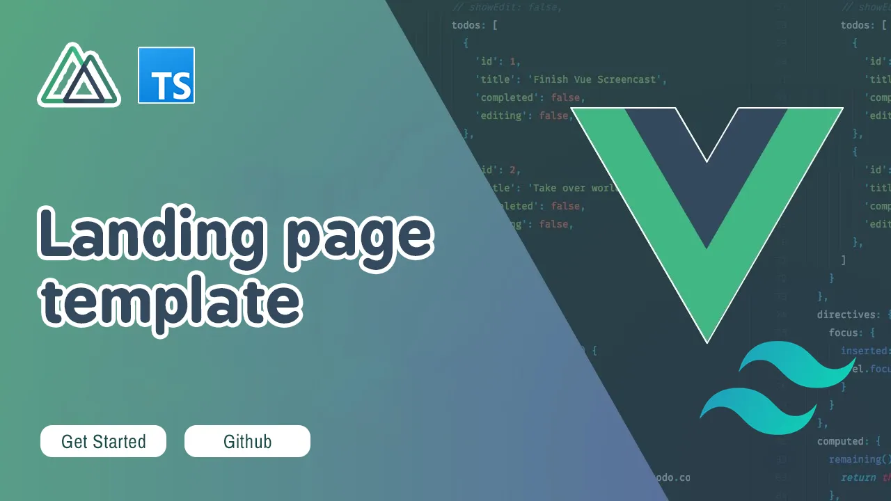 Captivating Landing Page with Nuxt.js and Tailwind CSS