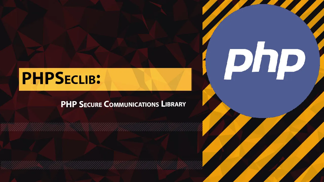 PHPSeclib: PHP Secure Communications Library