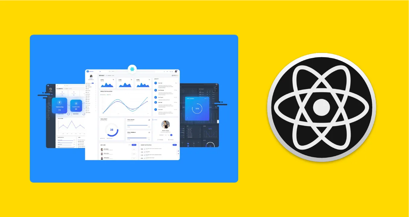 30 React Admin Dashboard Templates for Building Powerful Web Apps