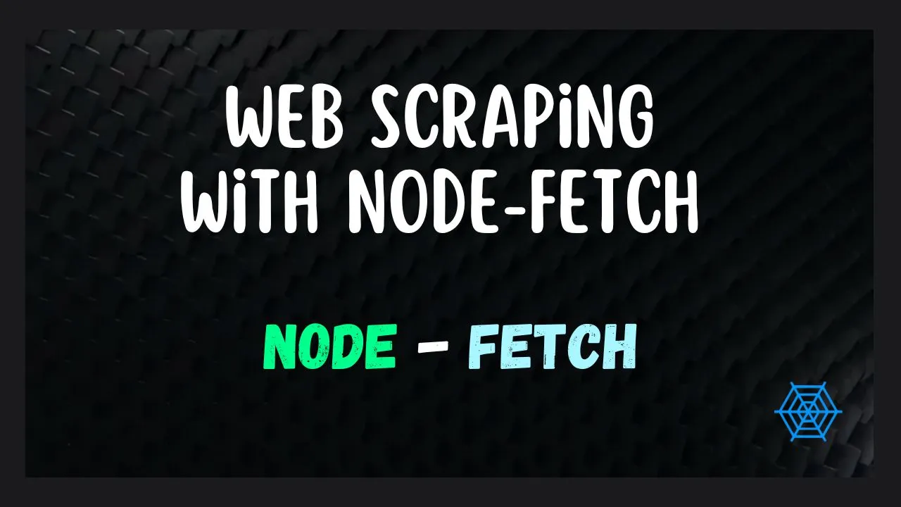 Web Scraping With Node-fetch