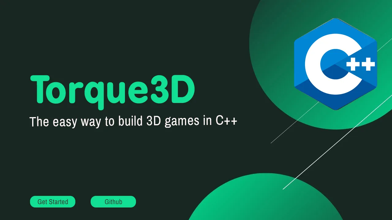 Torque3D The easy way to build 3D games in C++