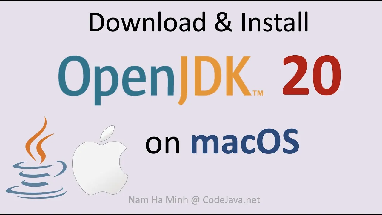 Install OpenJDK 20 On MacOS In 10 Minutes