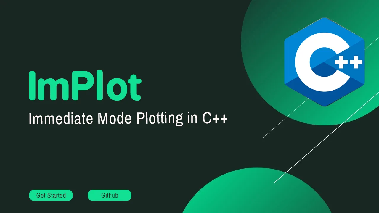 Implot: The immediate mode plotting library for ImGui in C++