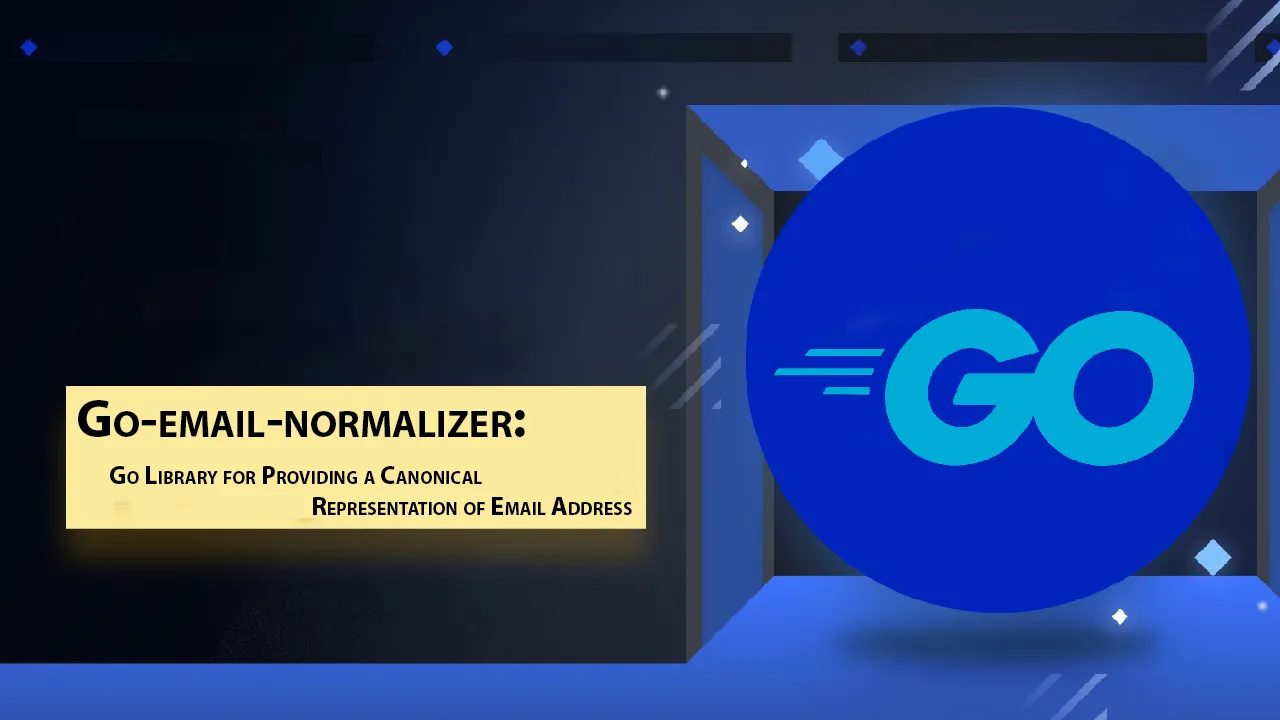 Go Library for Providing a Canonical Representation of Email Address