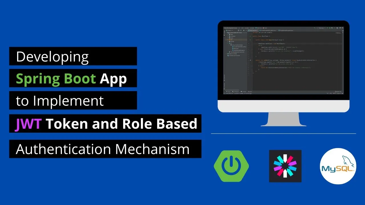 How To Implement Token-Based Authentication With Spring Boot, JWT And MySQL