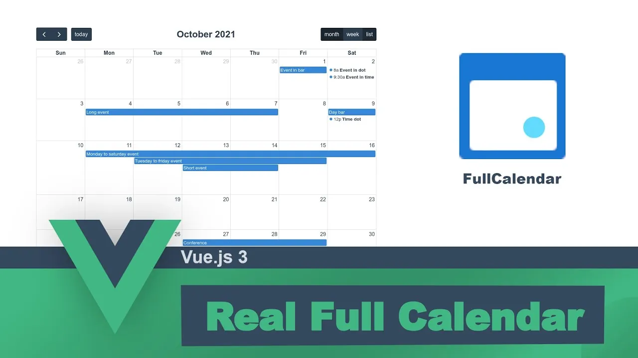 How to Create a Reactive Event Calendar using Vue.js