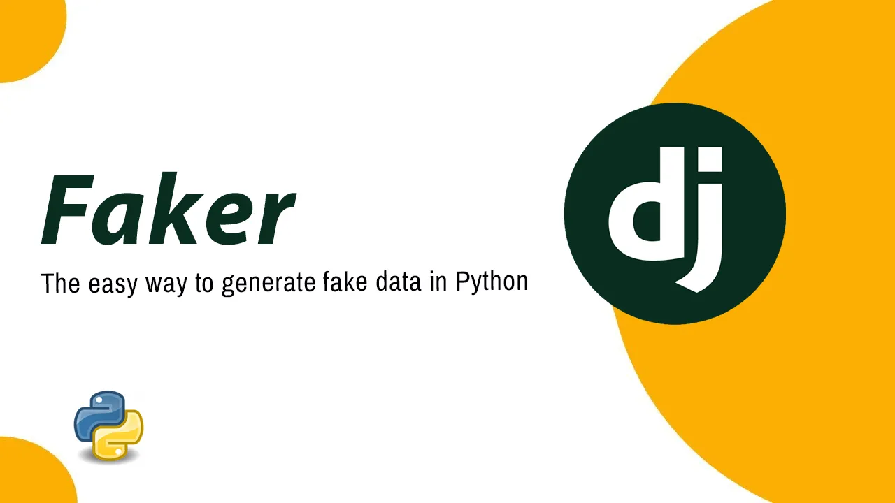 Faker: The easy way to generate fake data in Python