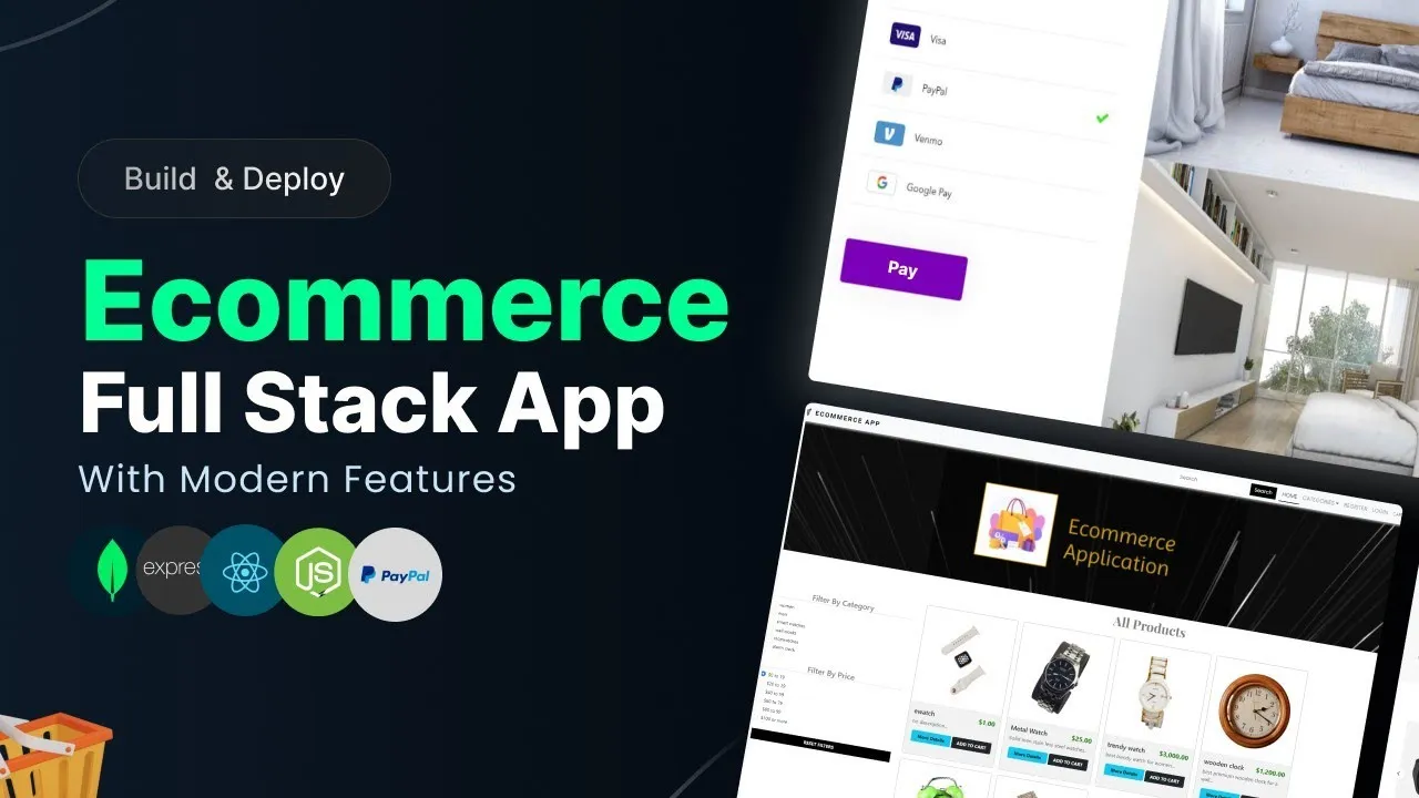 Build And Deploy A Mern Stack Ecommerce App With React And Node.js