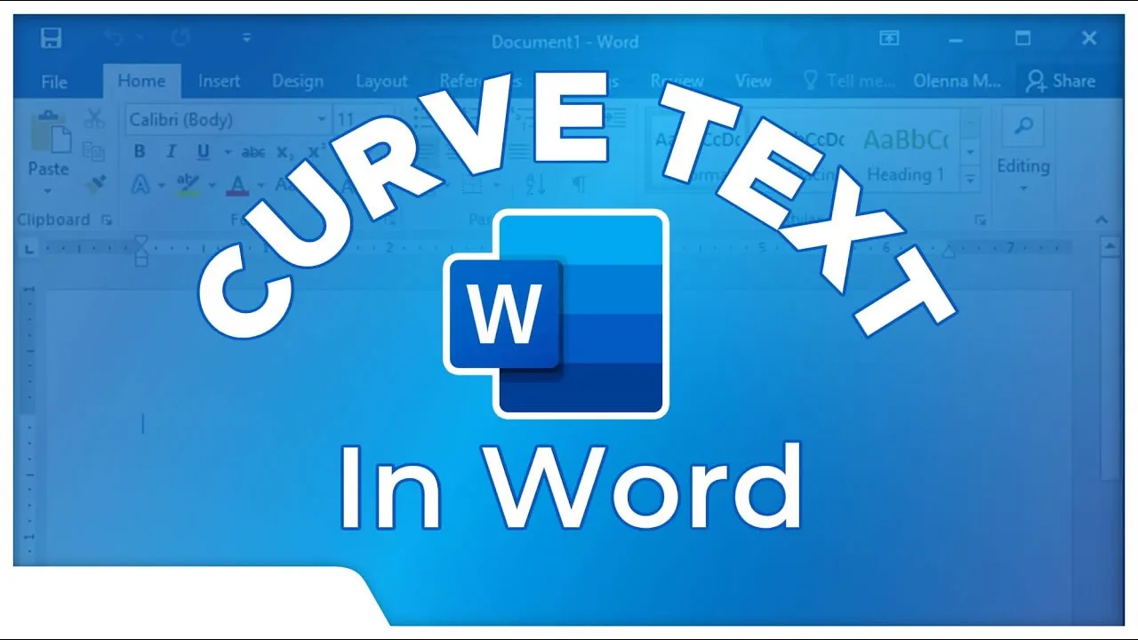 2 Ways to Curve Text in Word